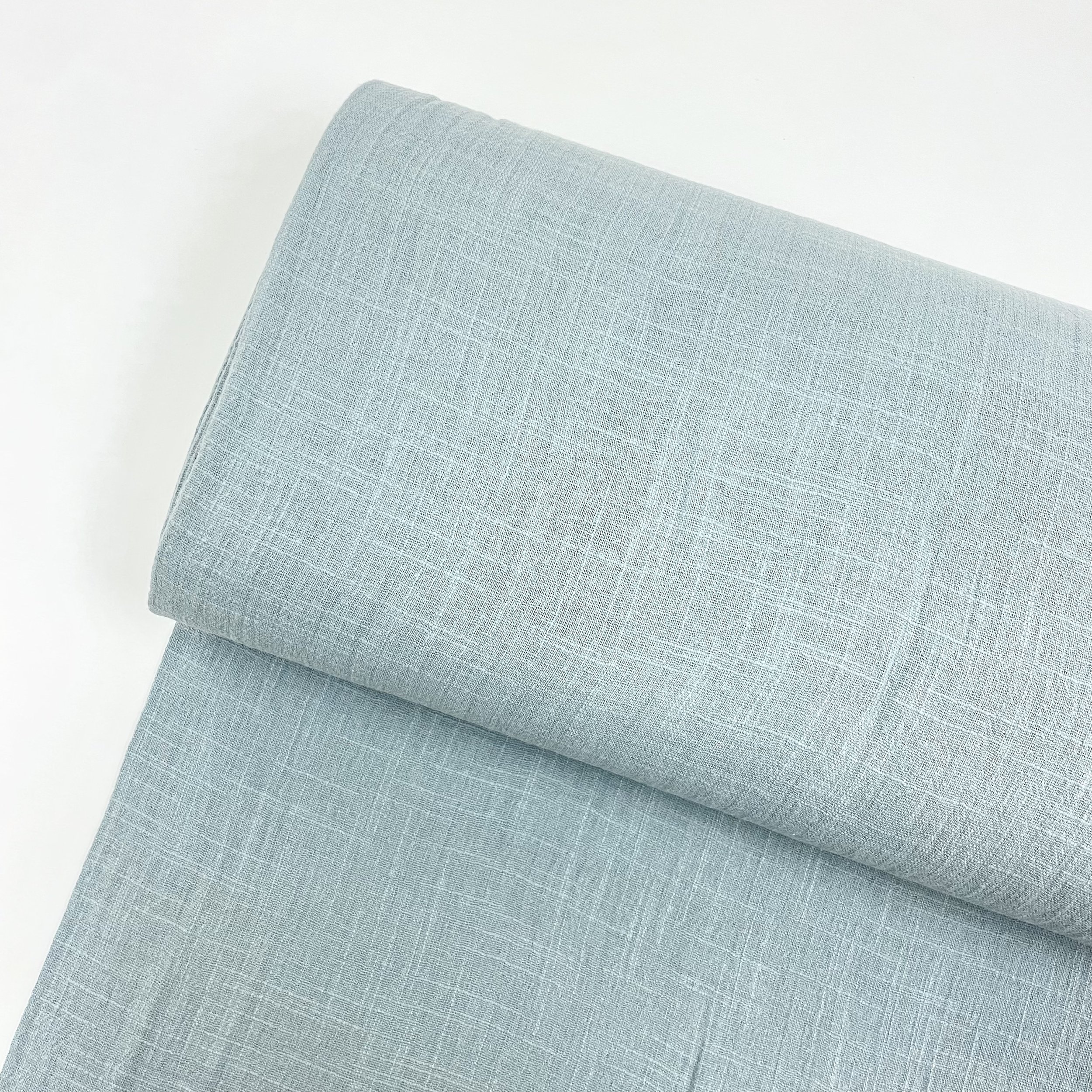 Hey Sew Sister - Lightweight Slub Cotton Fabric - Powder Blue 1.jpeg
