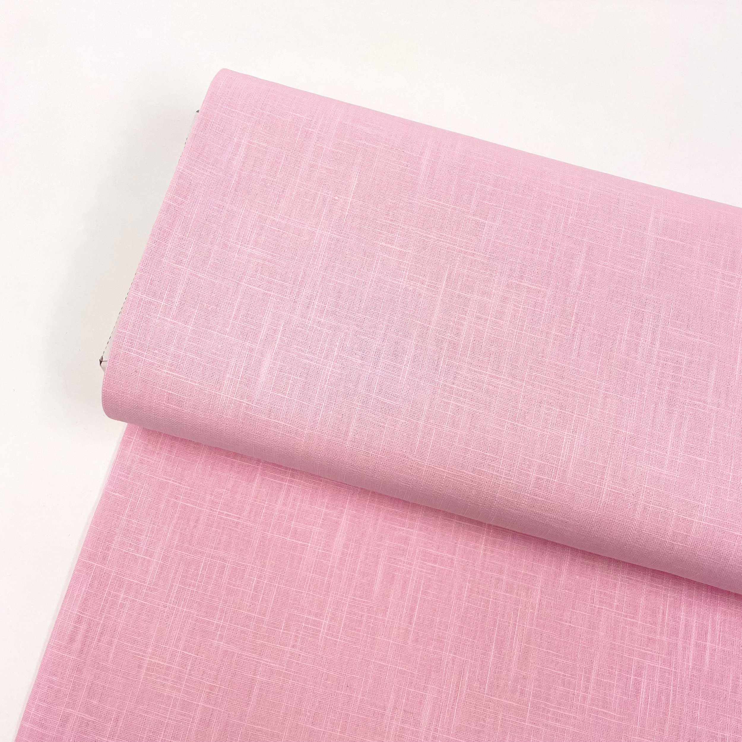 Hey Sew Sister - Linen - Candyfloss Pink Linen Fabric 1.jpeg