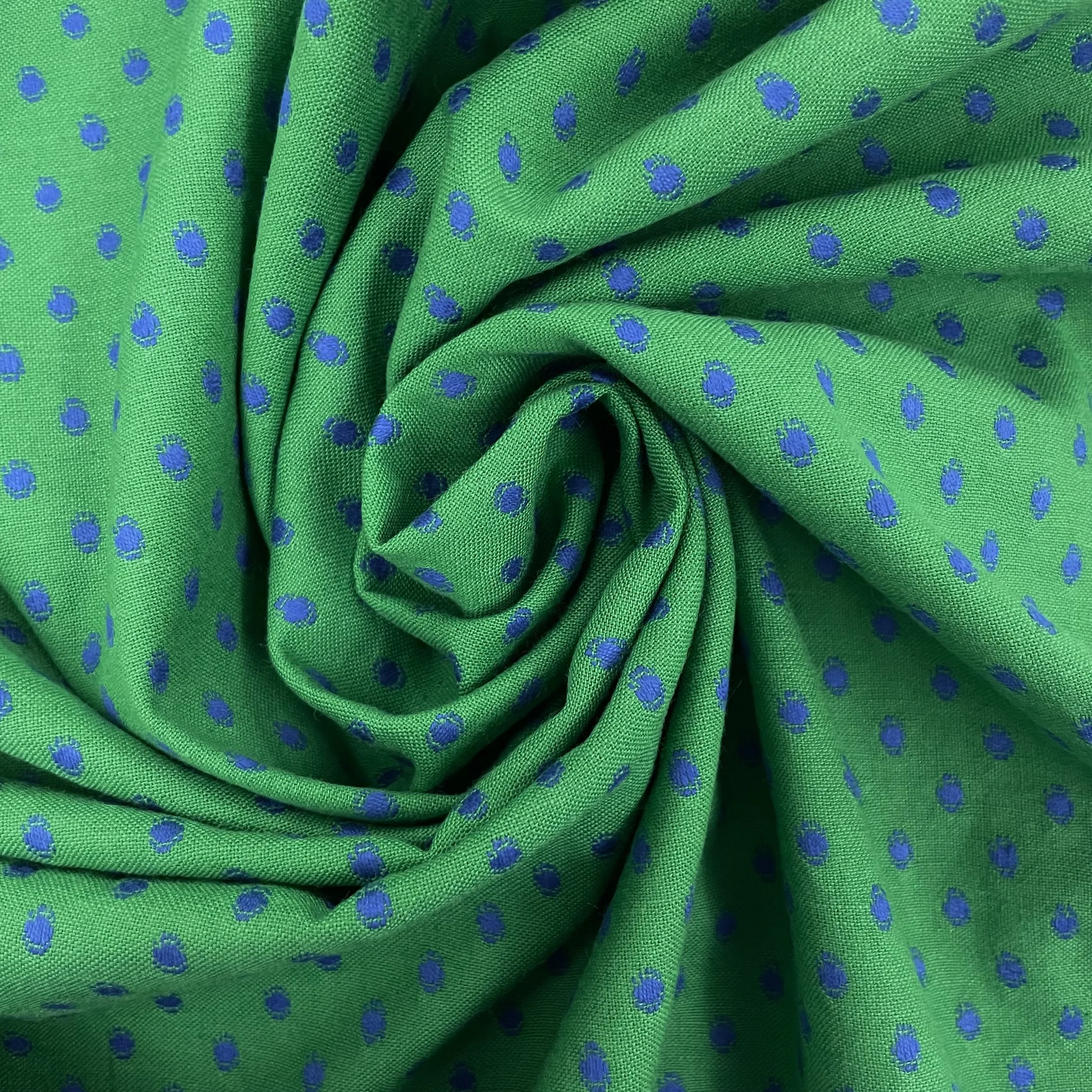 Hey Sew Sister - Anna Maria Textiles - Raindrops - Yarn Dyed Woven Cotton Fabrics - Leaf 3.jpeg