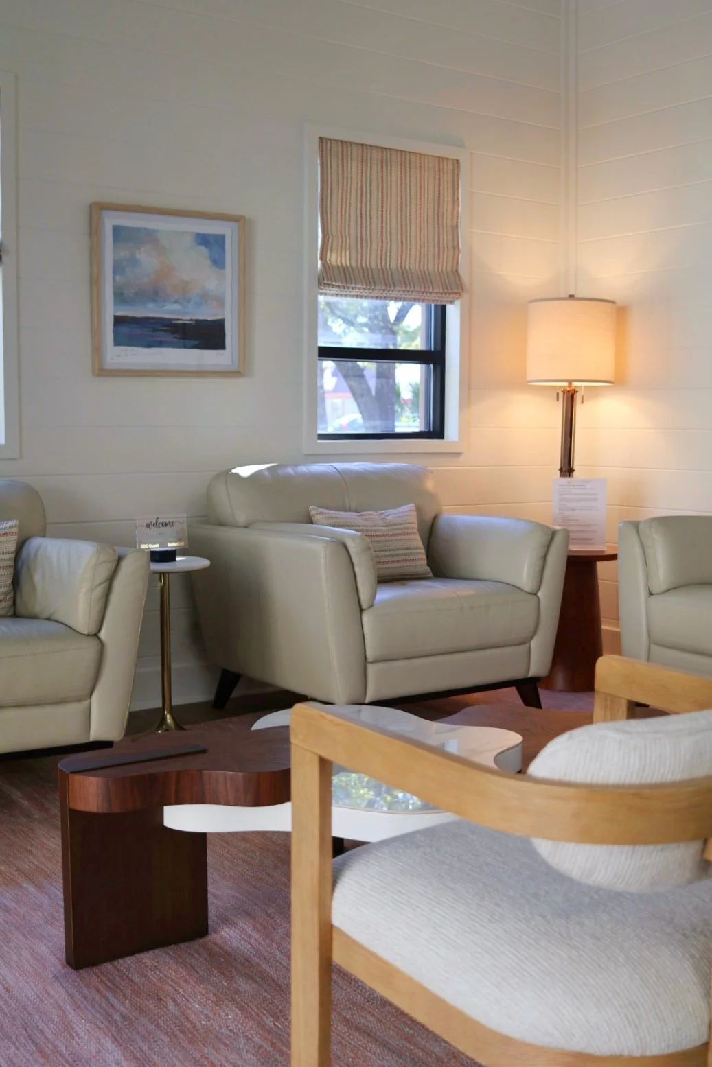 Updated waiting area