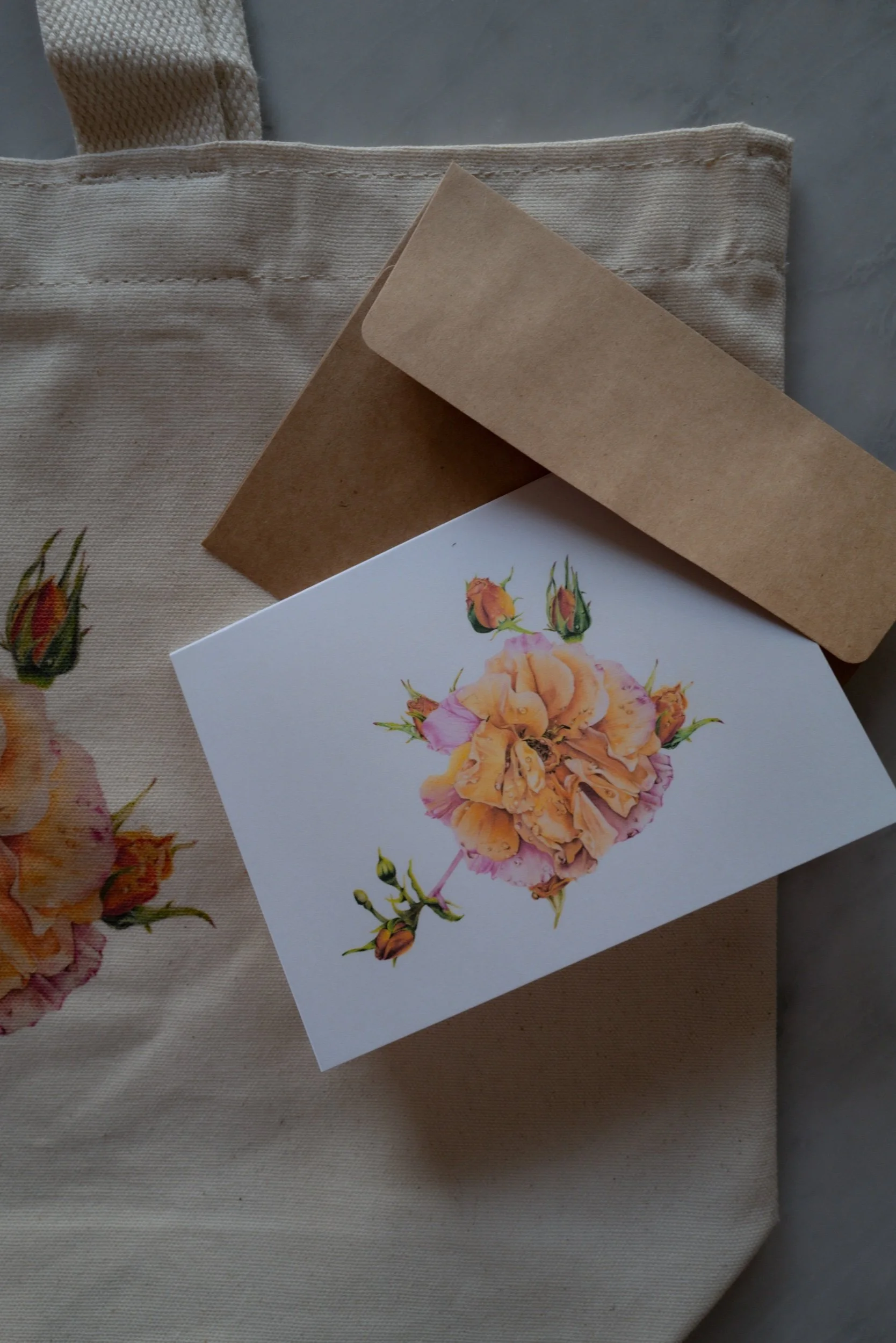 Parisian Rose Greeting Card Set