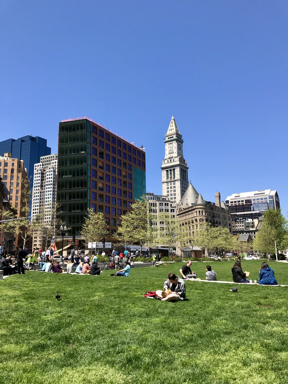 Spring on the greenway.