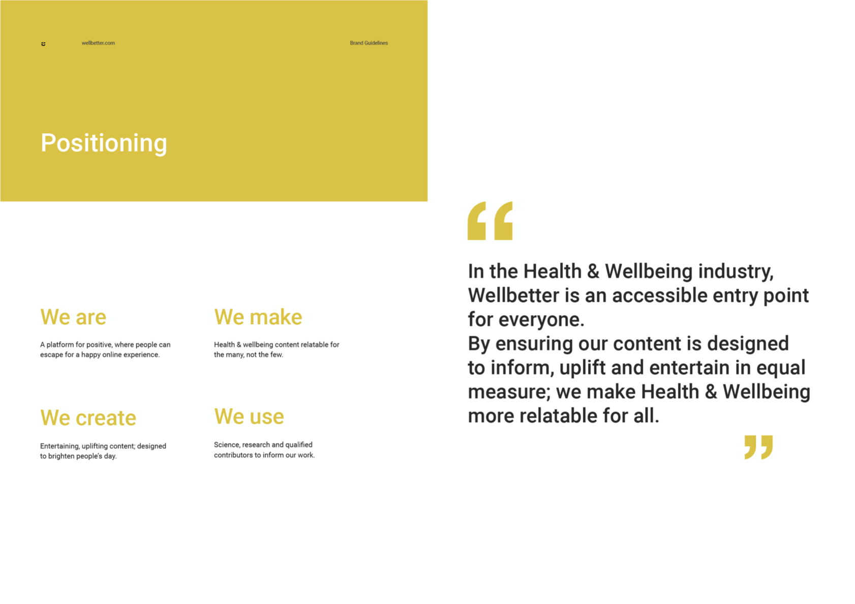 Wellbetter — glamcreative