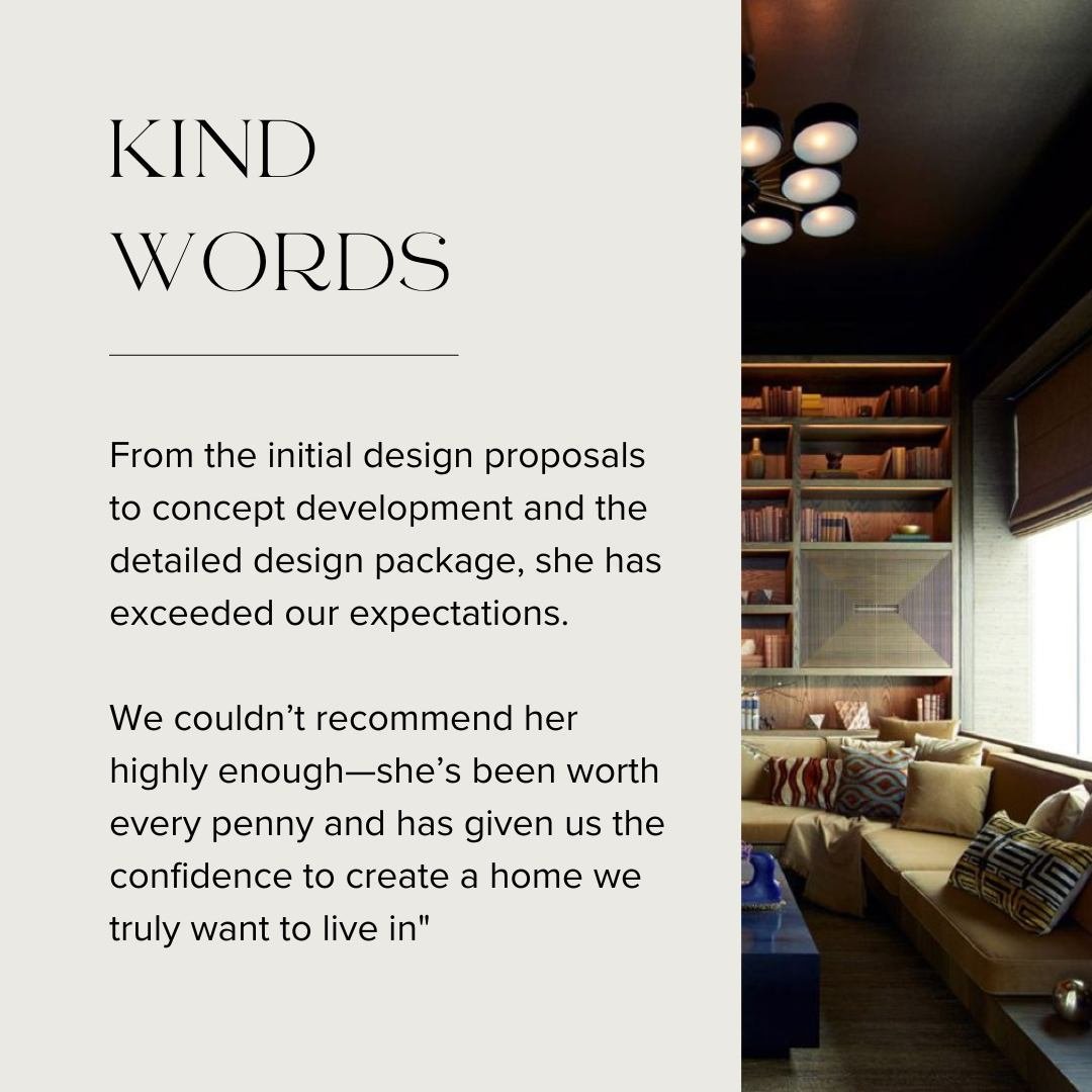 I had the absolute pleasure of creating a design for a family home this summer, which is now in the process of being installed.

So grateful for the feedback from my wonderful clients. 

If you'd like this sort of service so you can have the home you