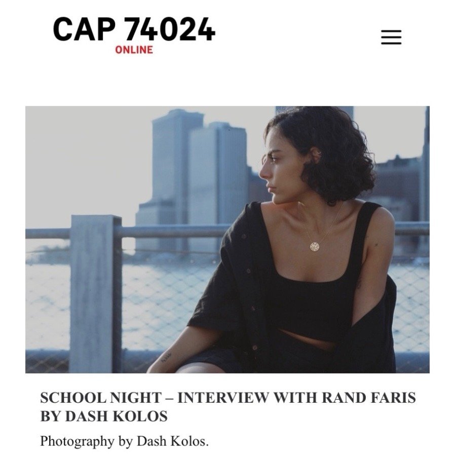 Interview with Rand Faris by Dash Kolos for CAP 74024 