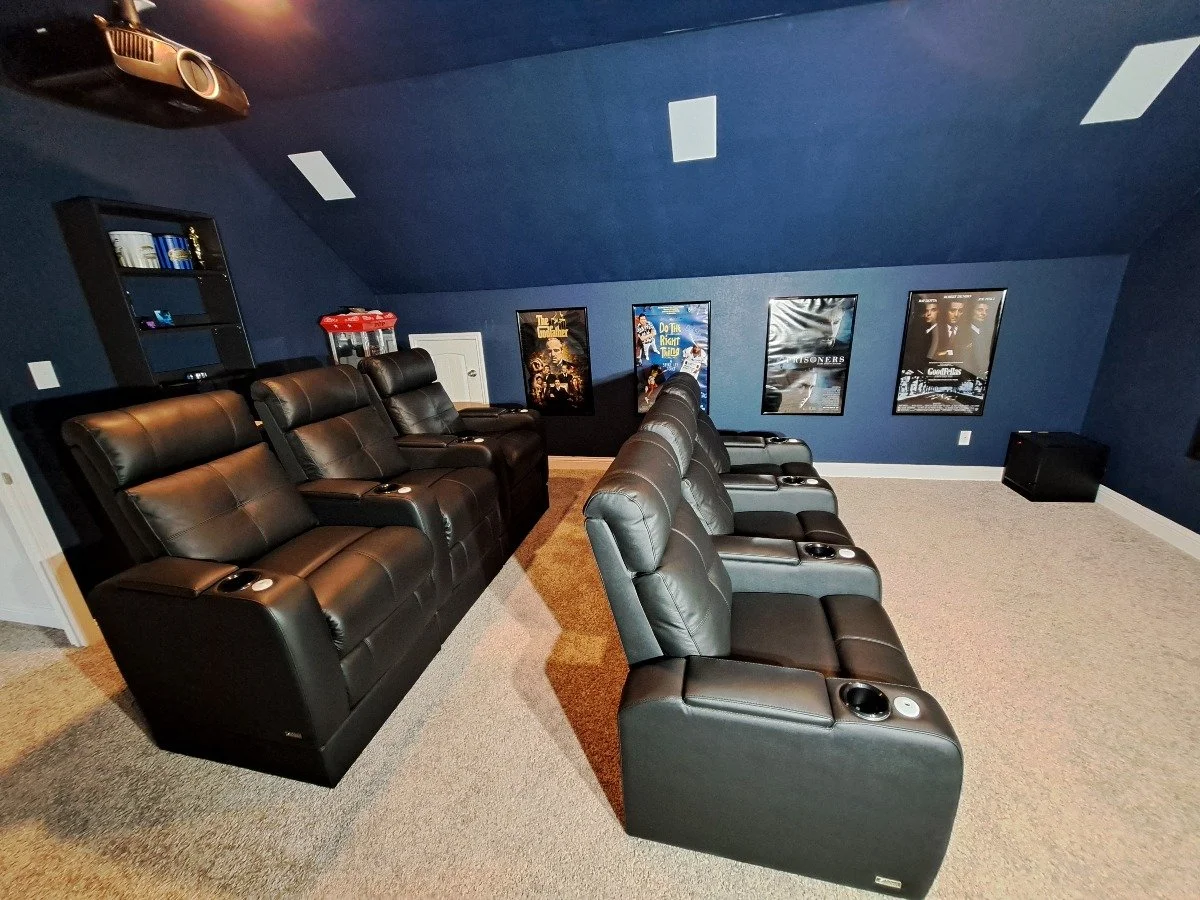 Home Theater with Valencia Seating