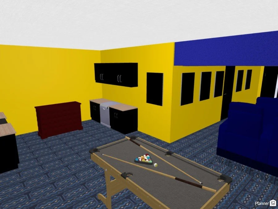 Home Theater 3D Render view 8
