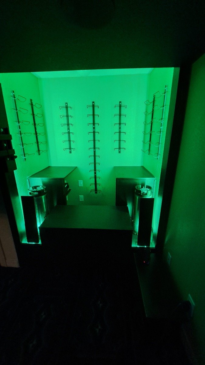 Home Cinema LED Lighting and Hidden Storage view 12