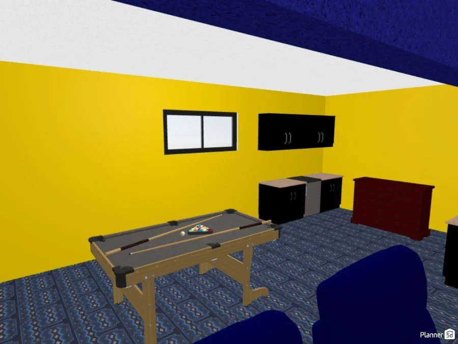 Home Theater 3D Render view 7
