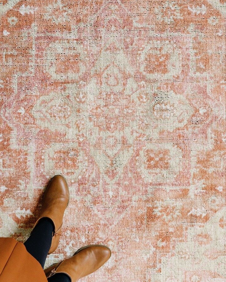 We love the muted tones of this rug and you guys have found some seriously great ways to use it in your photos to introduce a subtle pop of color. Now we&rsquo;re on the hunt for another rug or two to have available for your use in the studio. Got a 