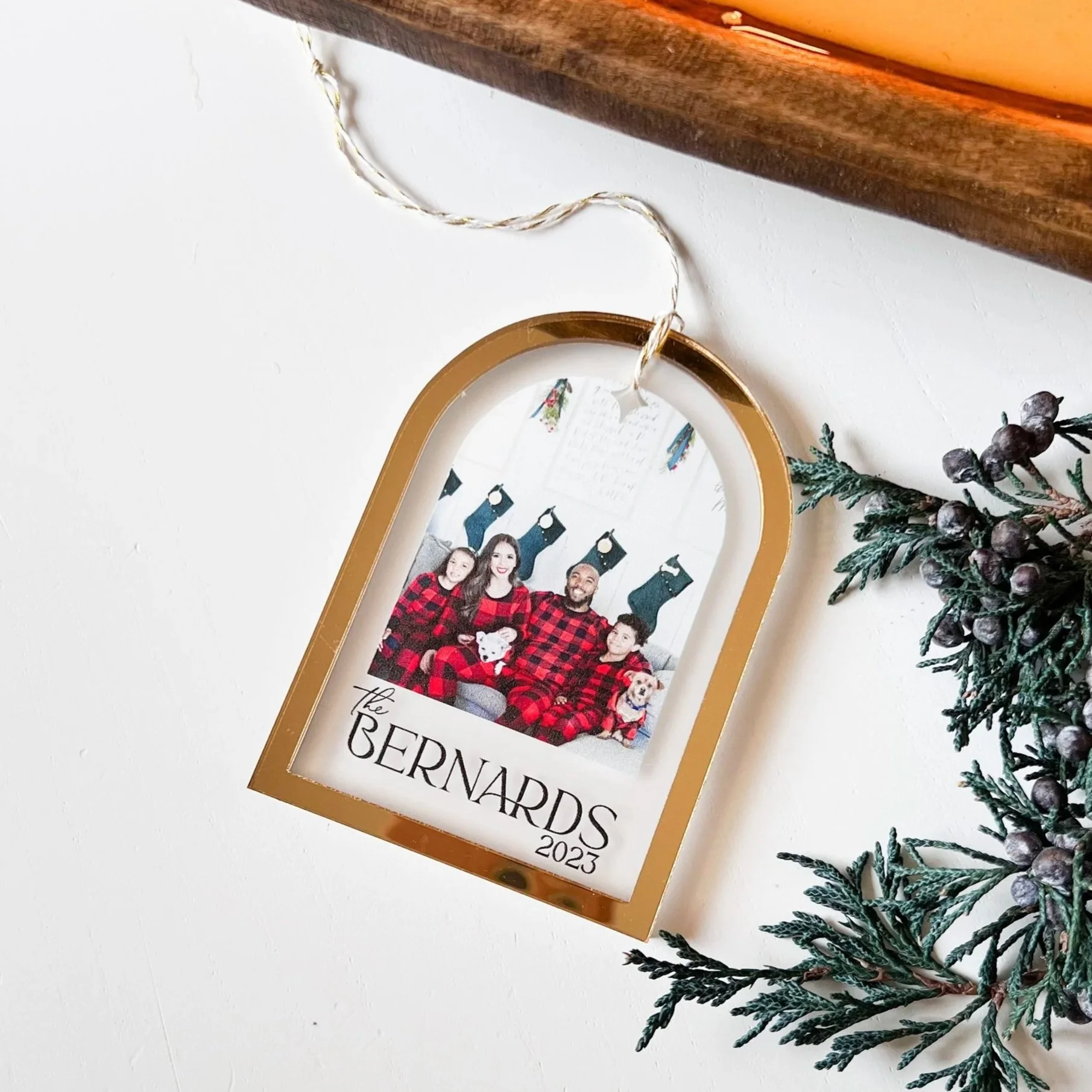 Christmas Ornament Keepsake | Laser Cut + UV Printed