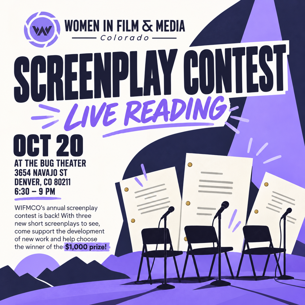 Screenplay Contest Table Read