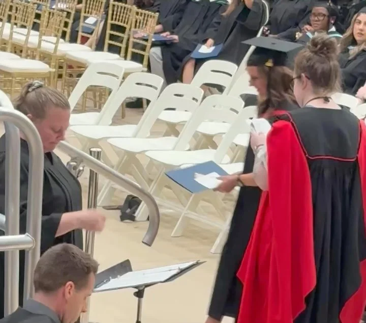 Done!! 👩🏼&zwj;🎓It&rsquo;s been a journey of growth, reflection and unexpected turns- and I&rsquo;m proud to say I&rsquo;ve completed my Masters of Social Work degree! You never know where life will take you. 🙌🏽 Grateful for all the support along