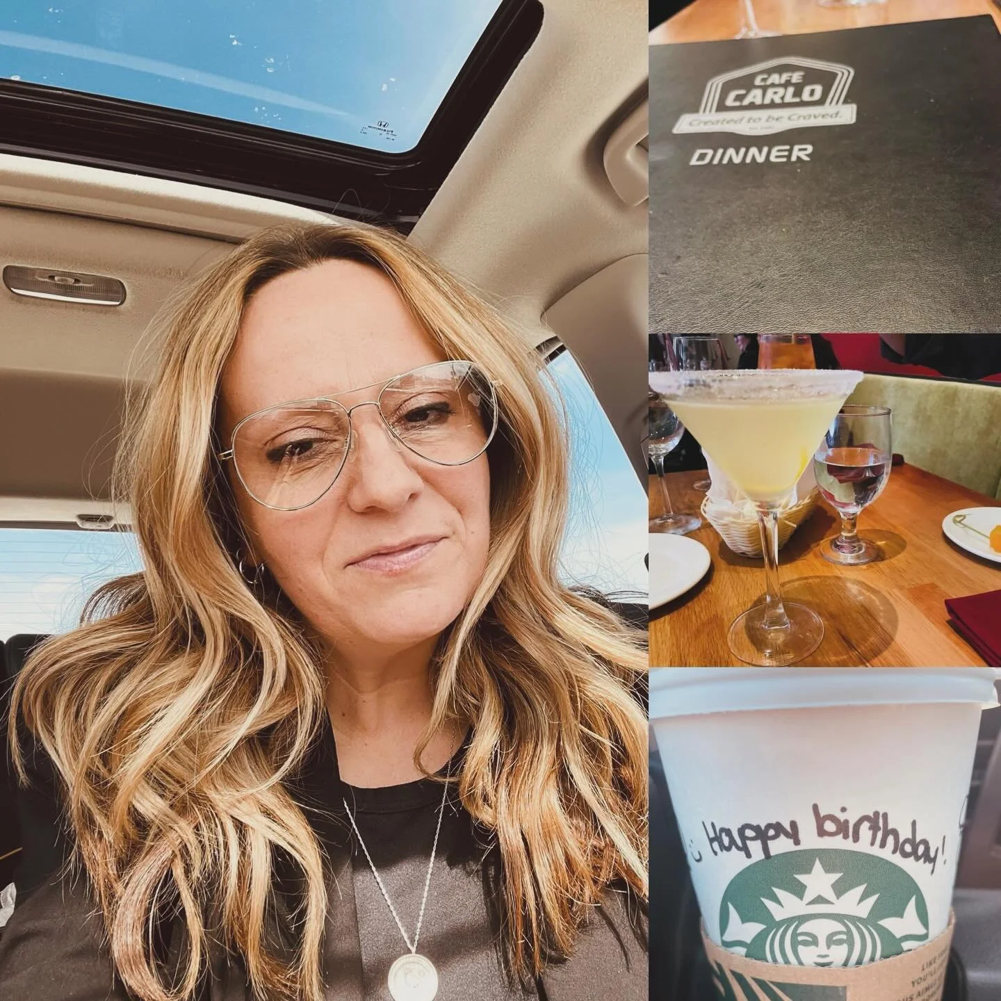 Another trip around the sun ☀️
I spent the day doing my favourite things &mdash; running outside, thrifting, soaking up the sun, sipping delicious coffee and 🍋lemon drop cocktails 🍸 , and ending it all with an amazing dinner. Hearing from so many w