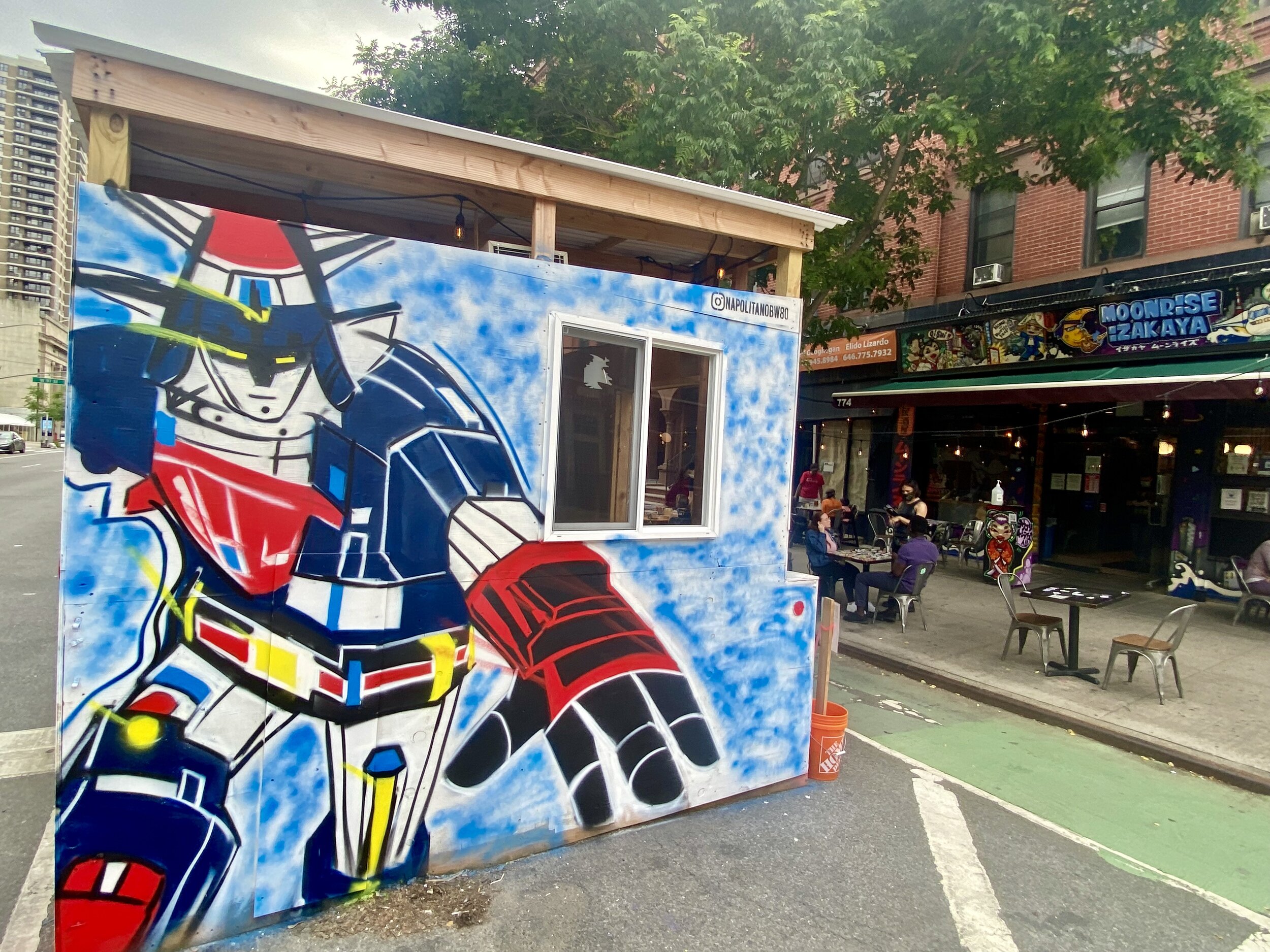 MOONRISE IZAKAYA/ANDREW NAPOLITANO — Neighborhood Curbside Canvas Project