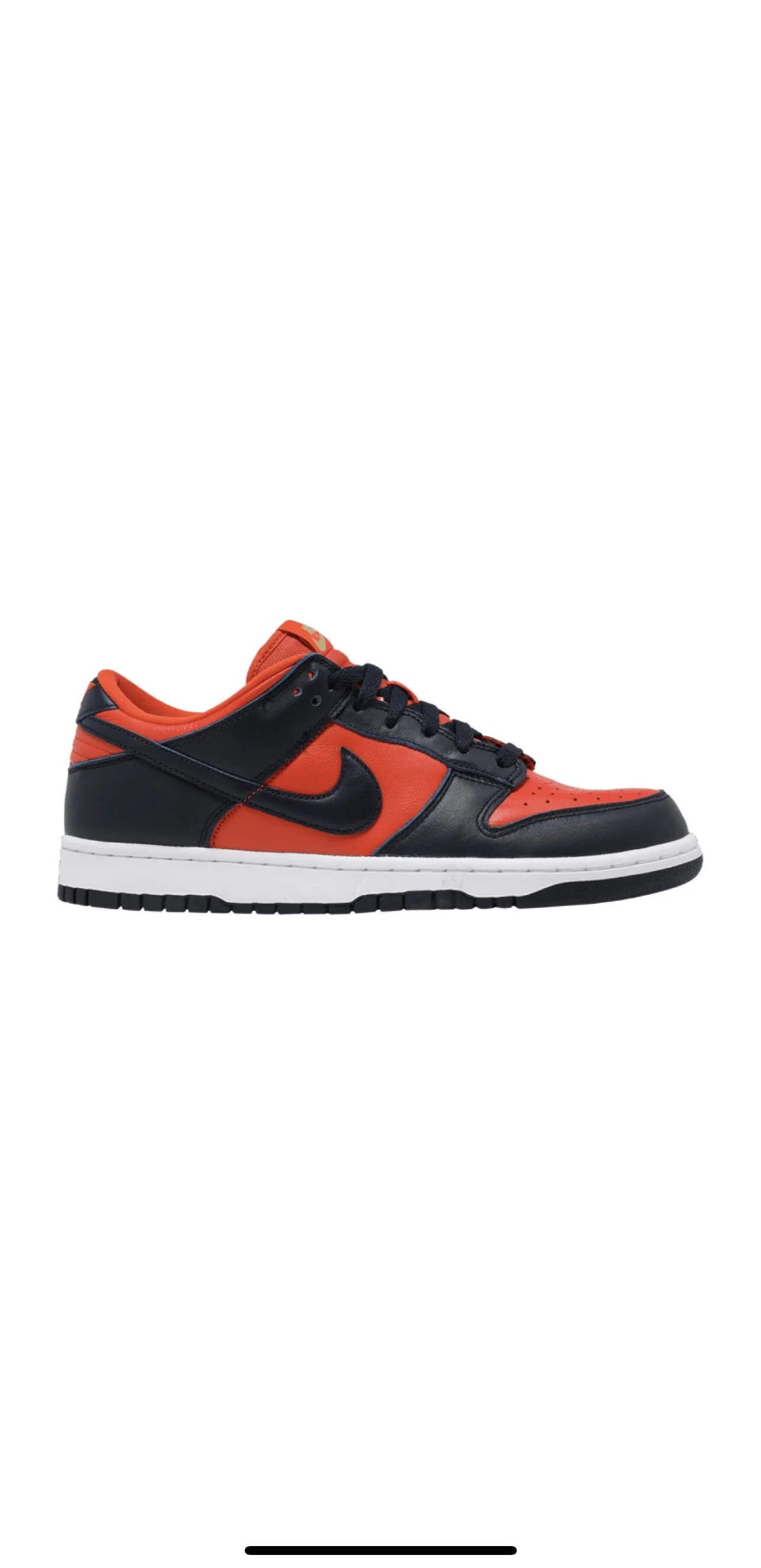 nike dunk low sp university orange marine