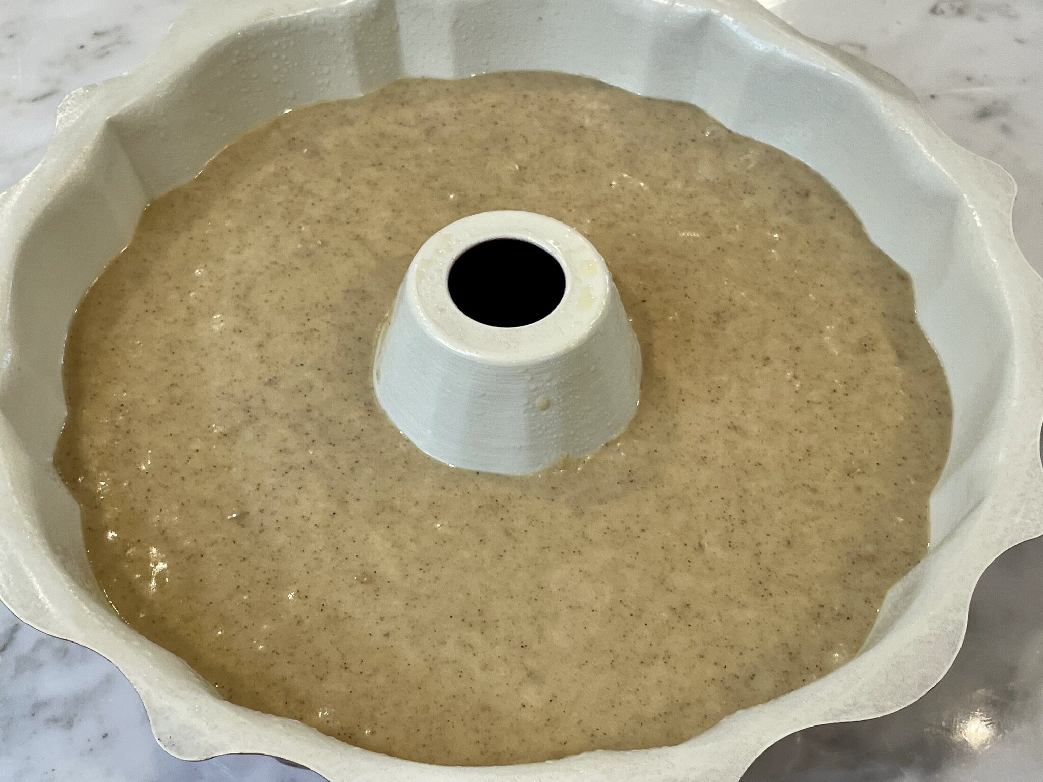 Chai Spice Bundt Cake batter in pan.jpg