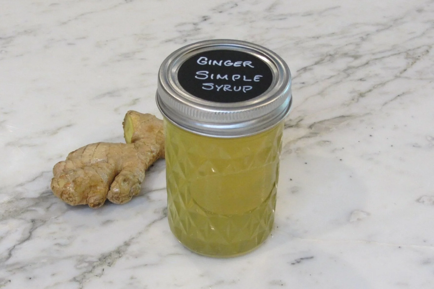 GINGER SIMPLE SYRUP A subtle hint of ginger! — Pimp My Recipe