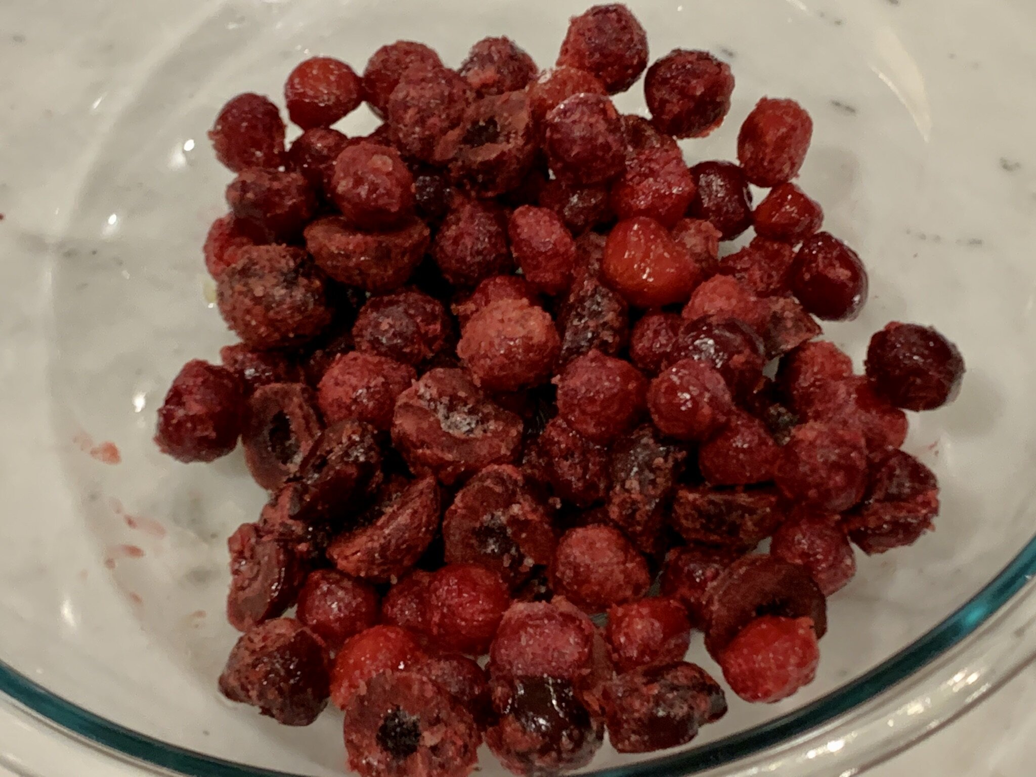 a) Add cherries