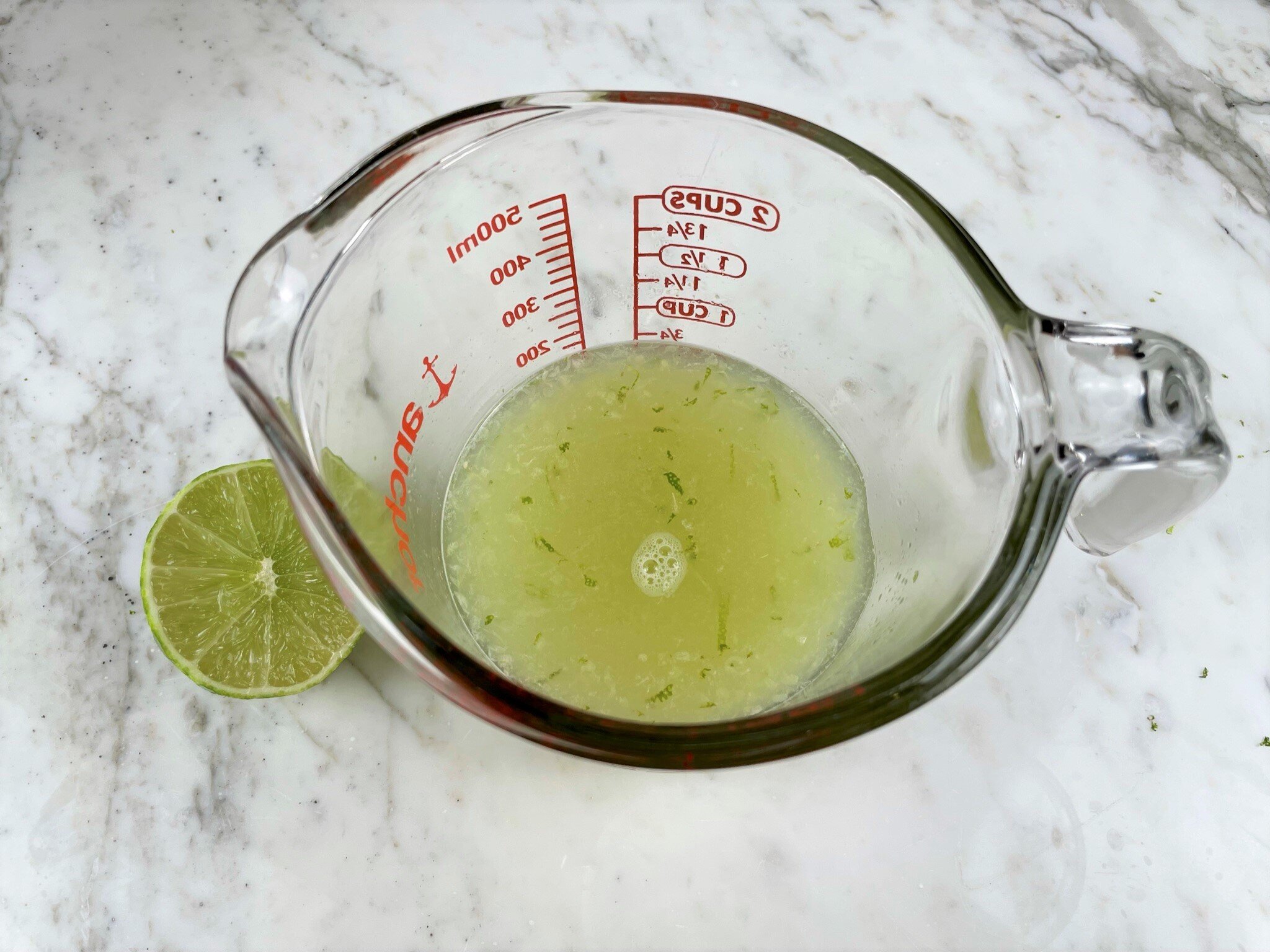 Add fresh lime juice.