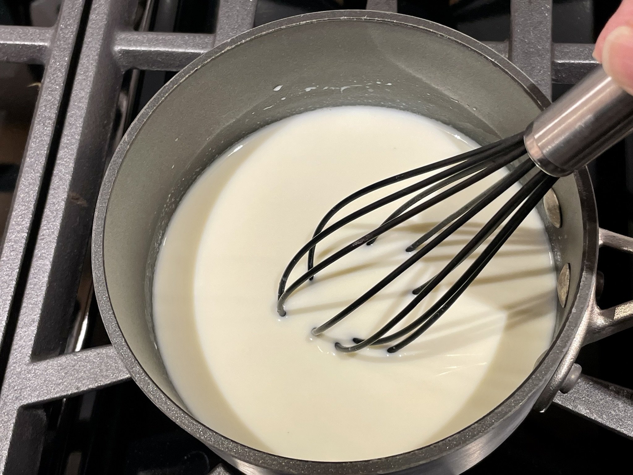 Whisk frequently.