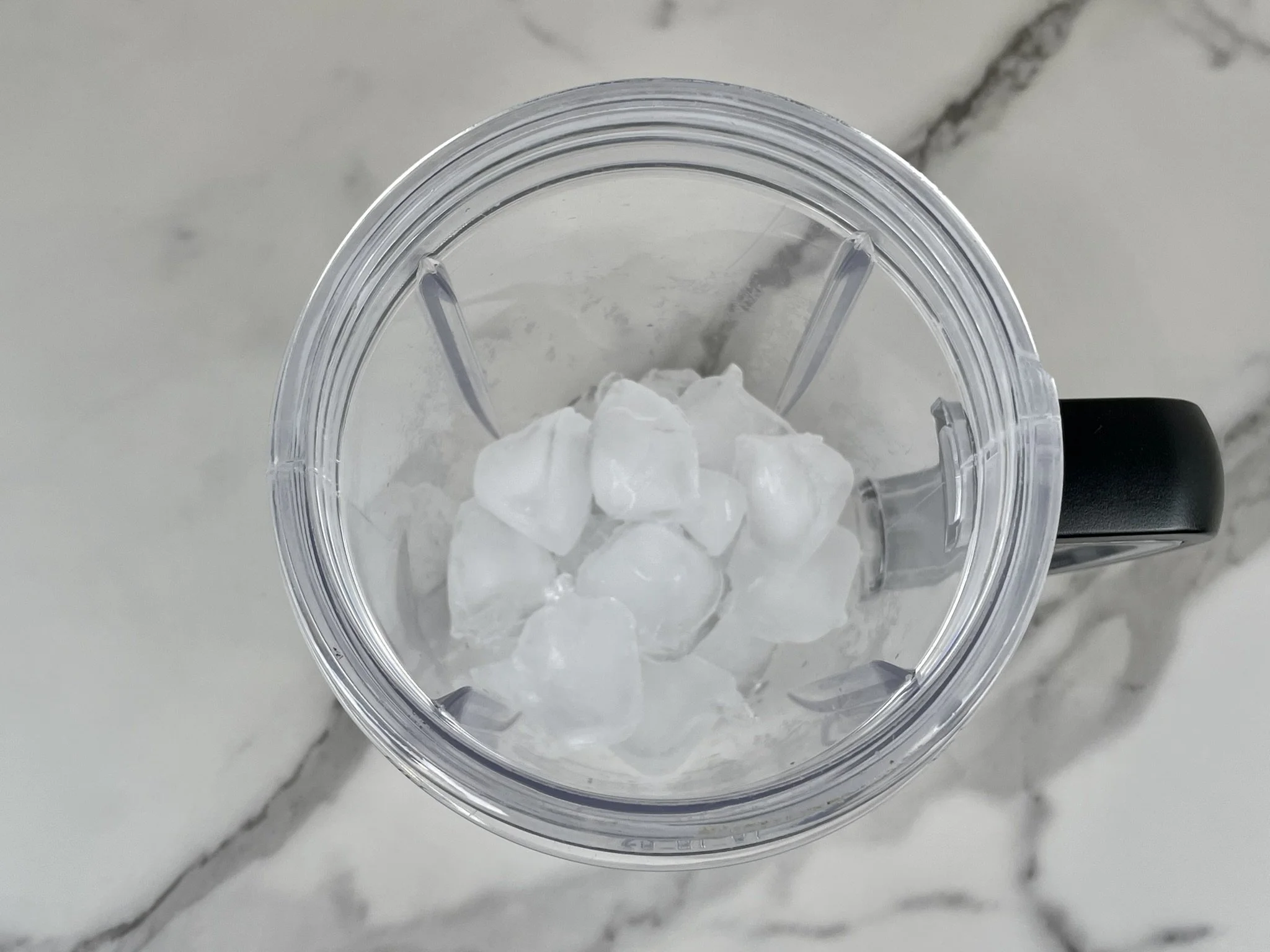 Ice cubes.