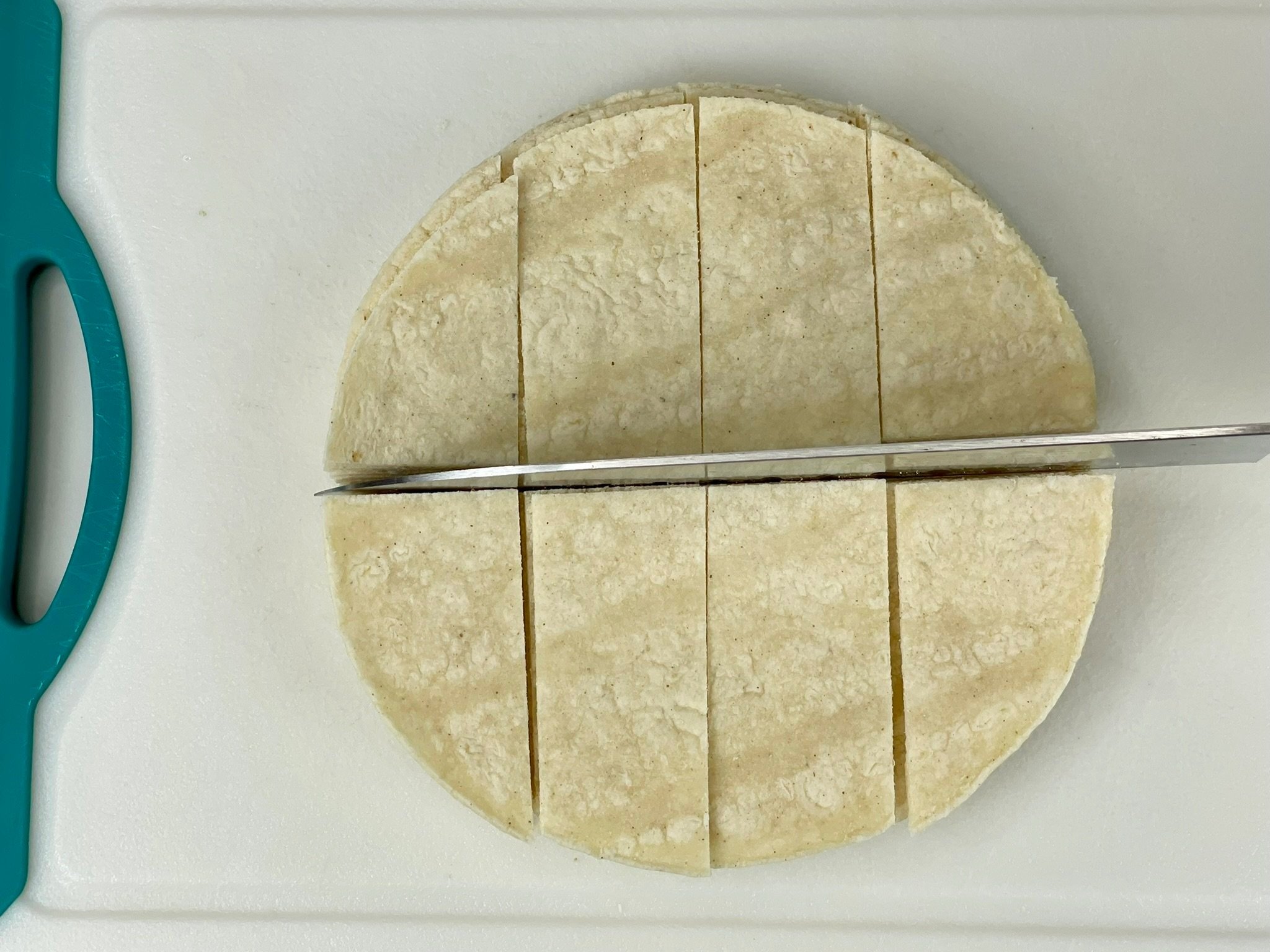 Slice into 8 sections.