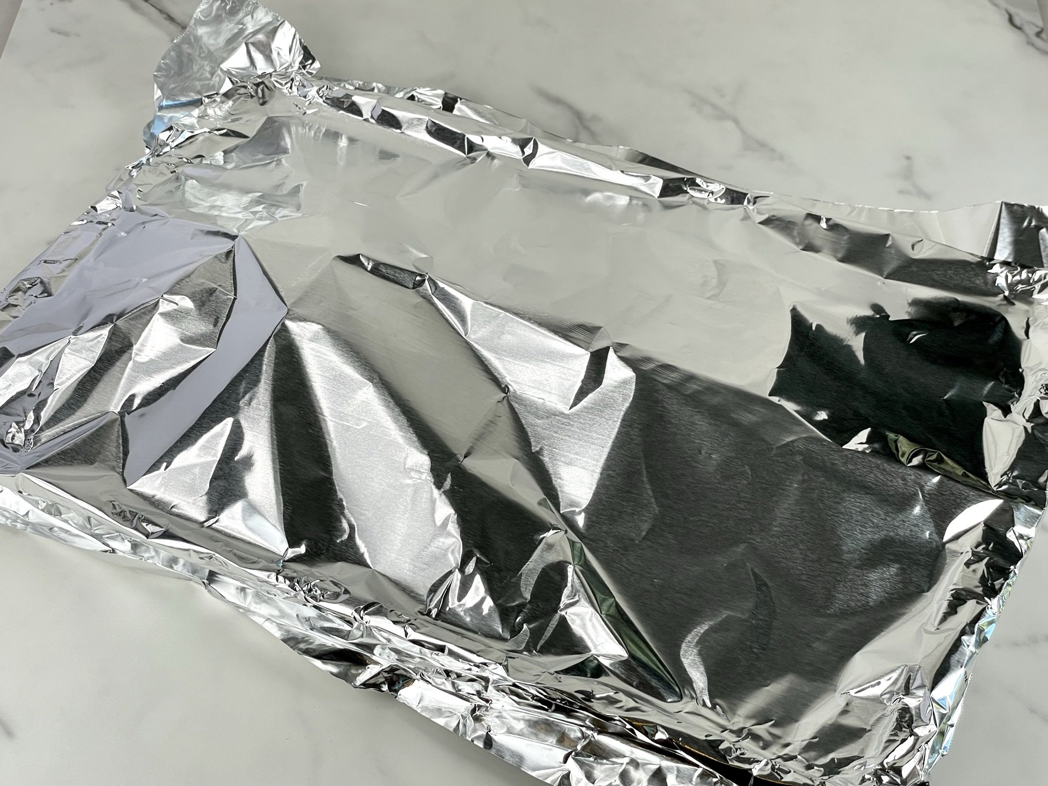 Cover with foil. 