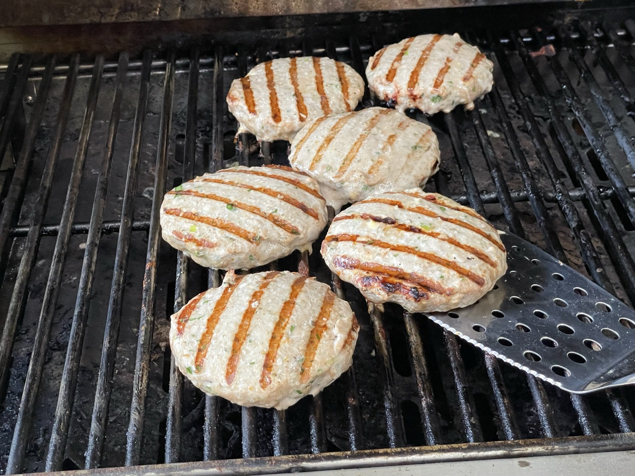Burgers are cooked!