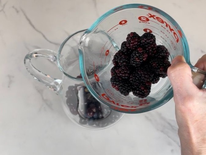 Add blackberries.