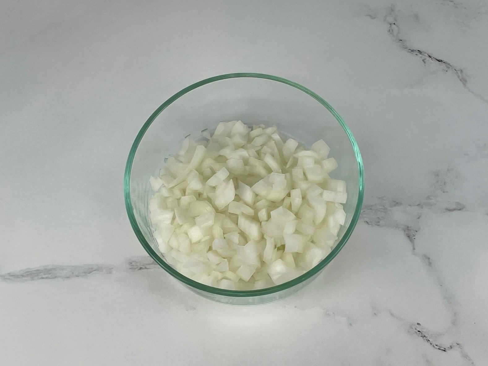 Chopped onion.