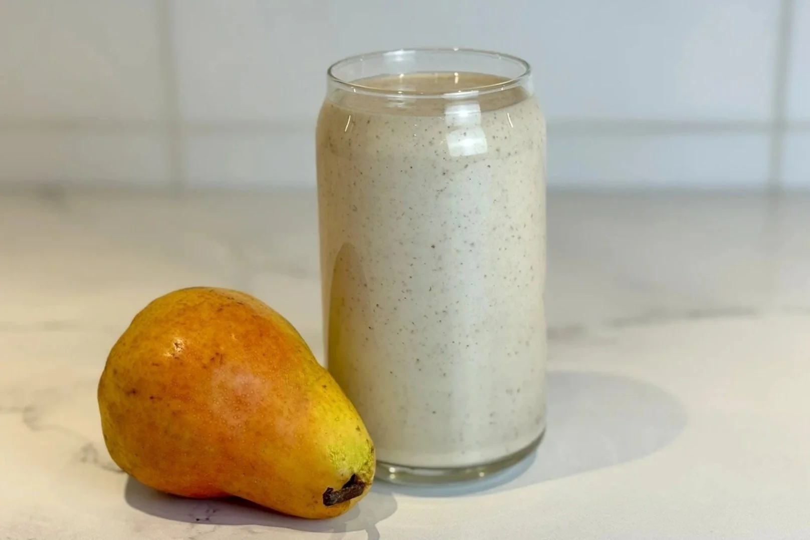 High Protein Pear Ginger Smoothie