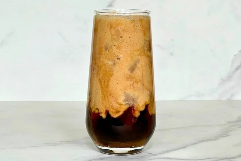 Healthy Banana Milk Latte