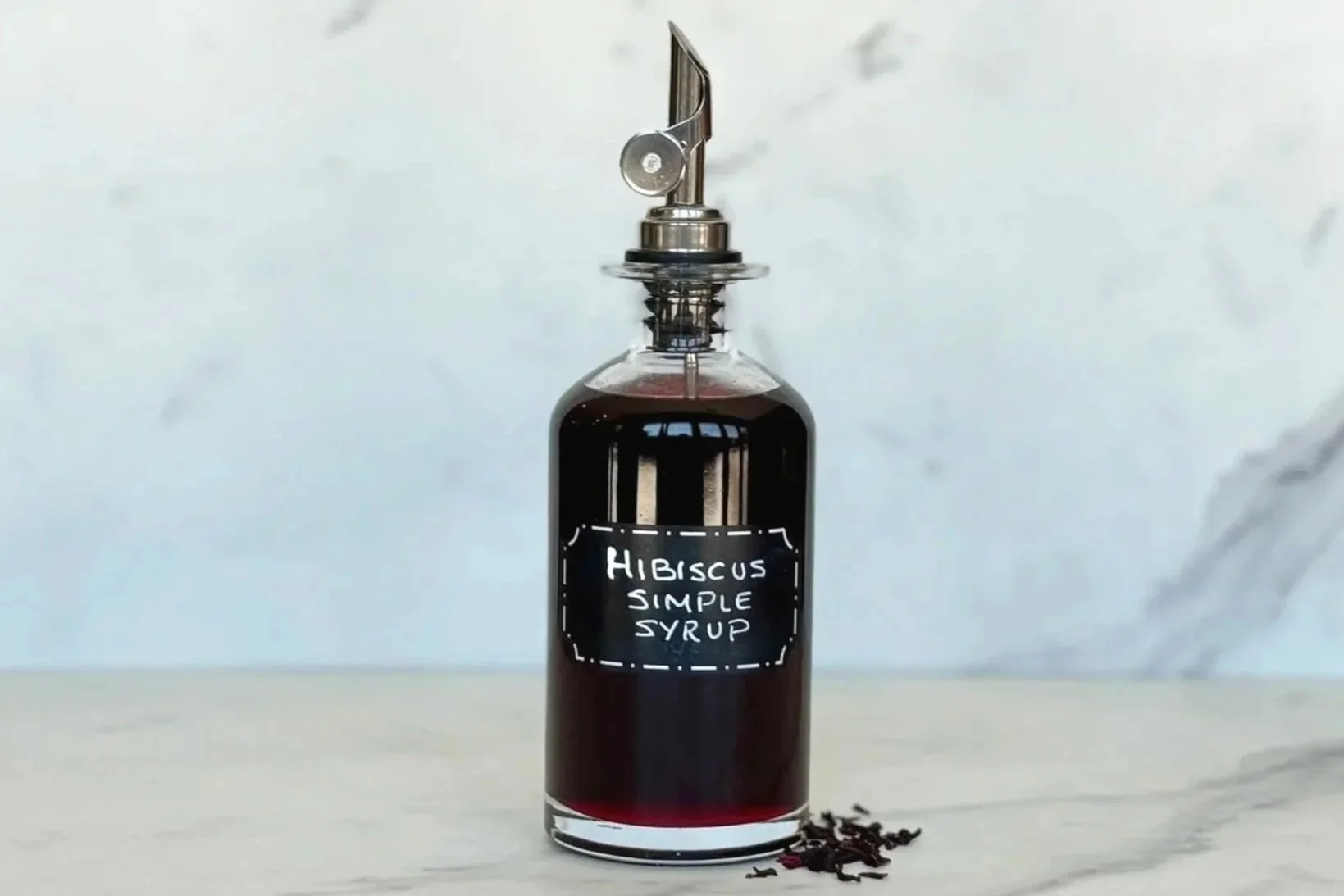 Hibiscus Simple Syrup