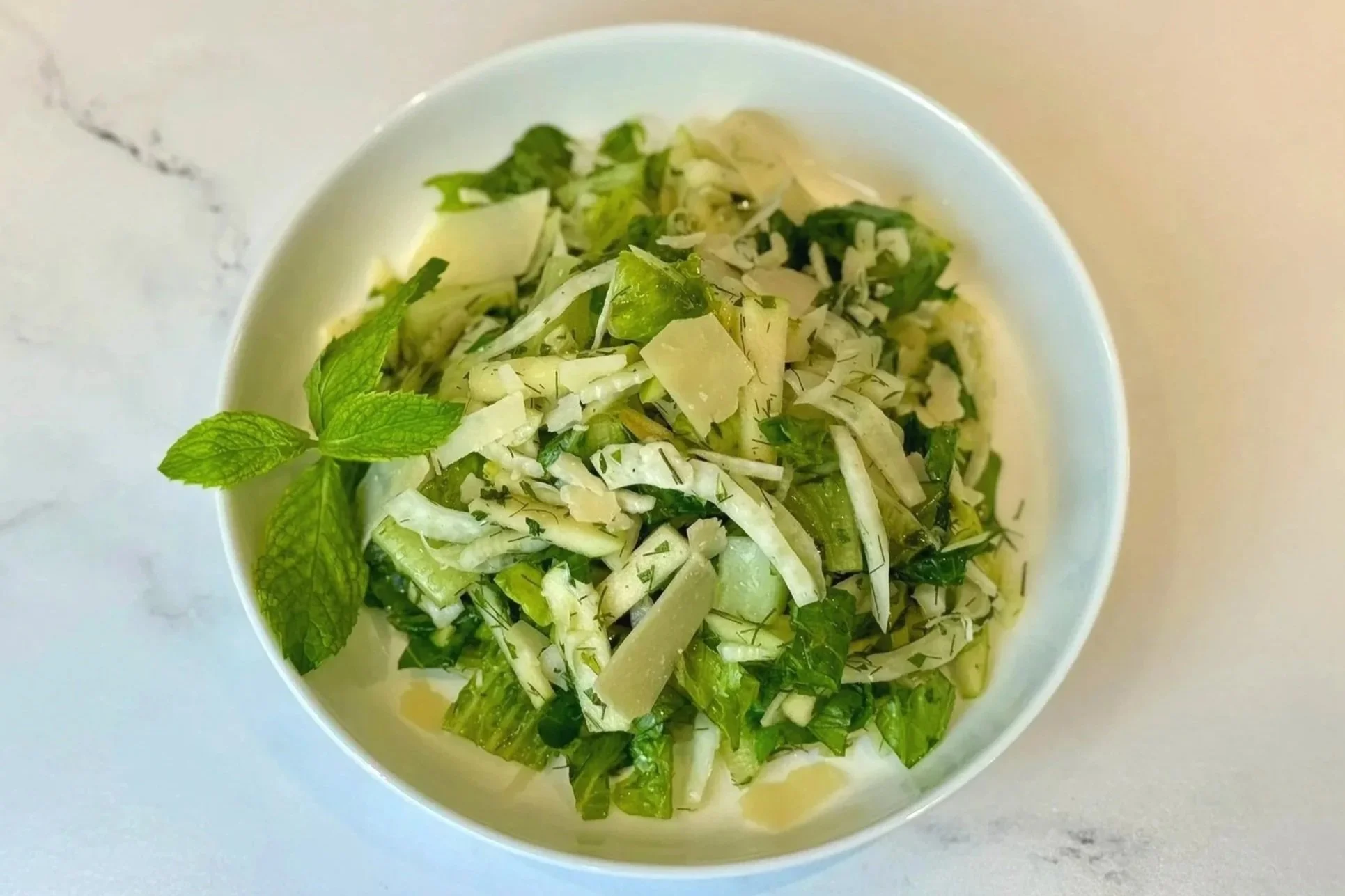 Herby Fennel &amp; Green Apple Salad
