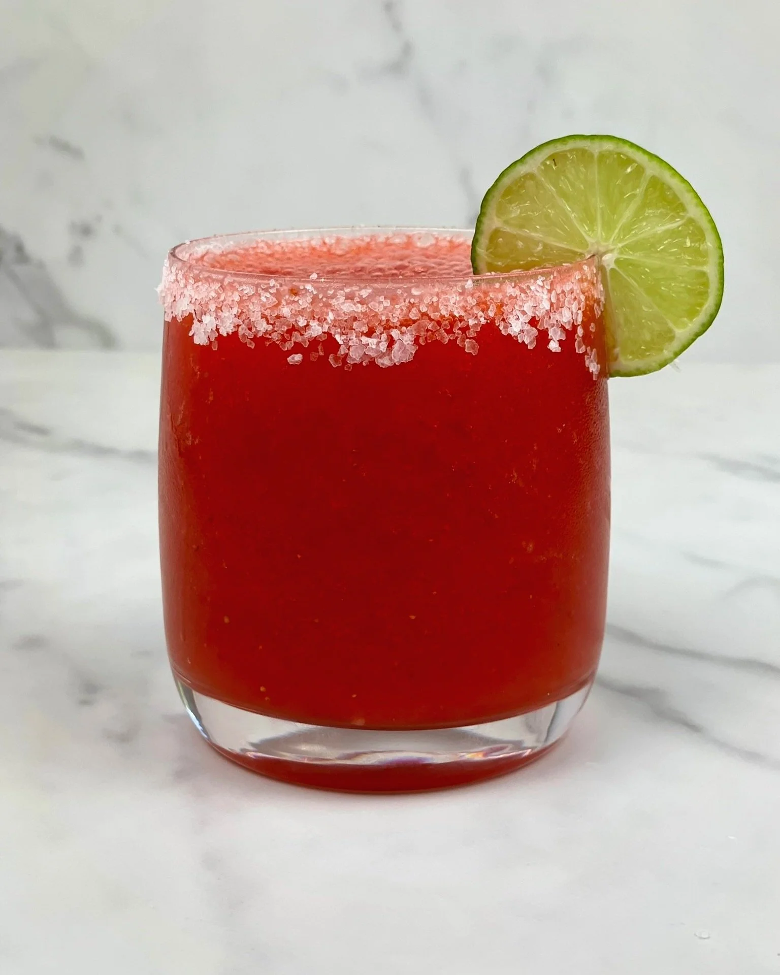 BLENDED STRAWBERRY MARGARITAS Simply Delicious! — Prep My Recipe