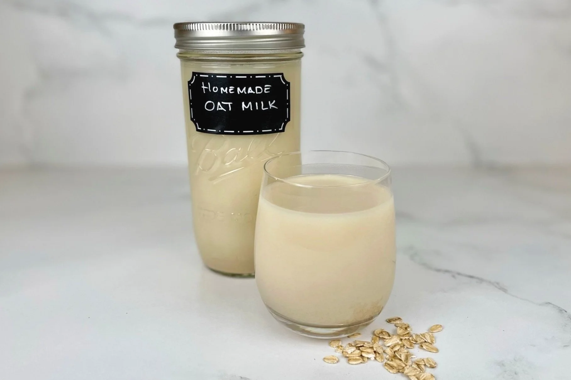 HOMEMADE OAT MILK - Non-Slimy Oat Milk Recipe! — Prep My Recipe