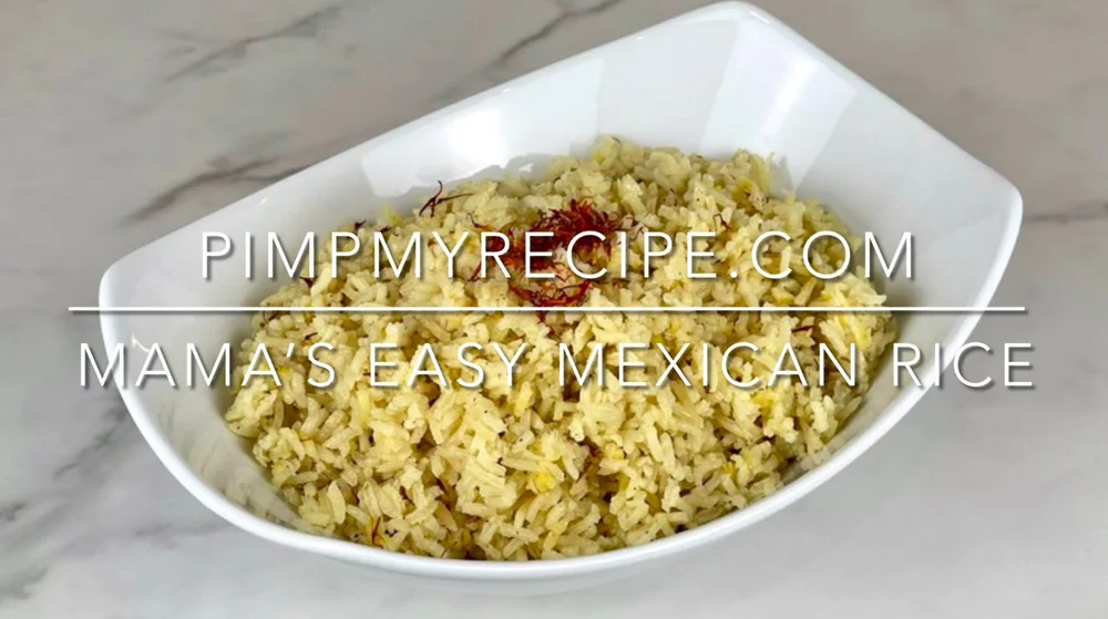 MAMA’S EASY MEXICAN RICE - Perfectly Cooked! — Prep My Recipe