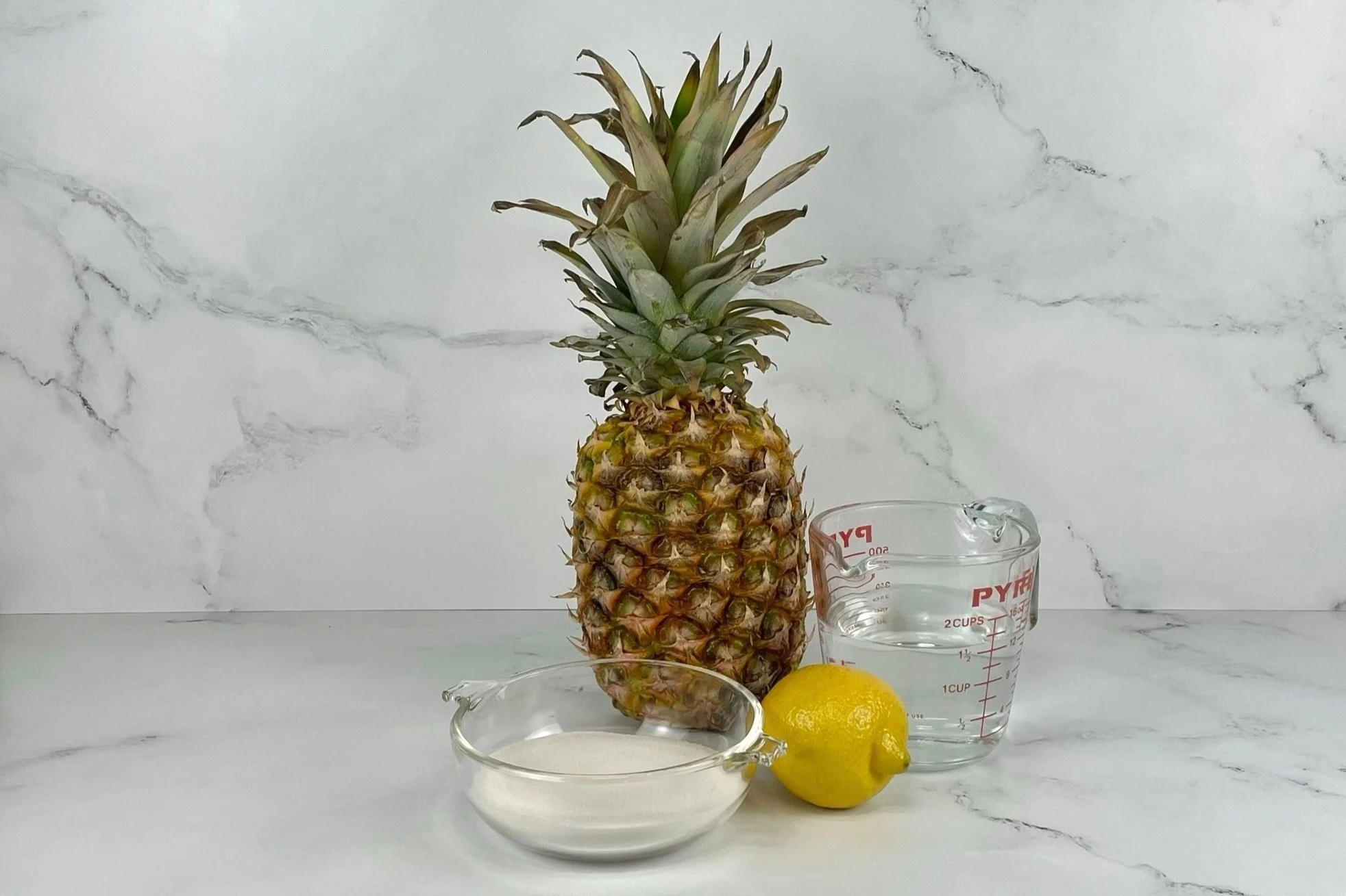 PINEAPPLE SIMPLE SYRUP Unique 2 Ingredient Recipe! — Prep My Recipe