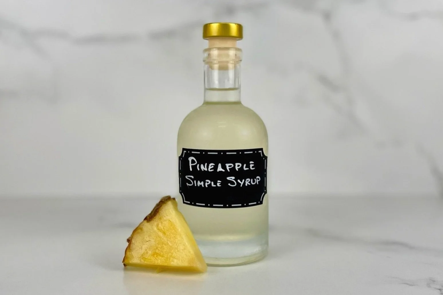 PINEAPPLE SIMPLE SYRUP Unique 2 Ingredient Recipe! — Prep My Recipe