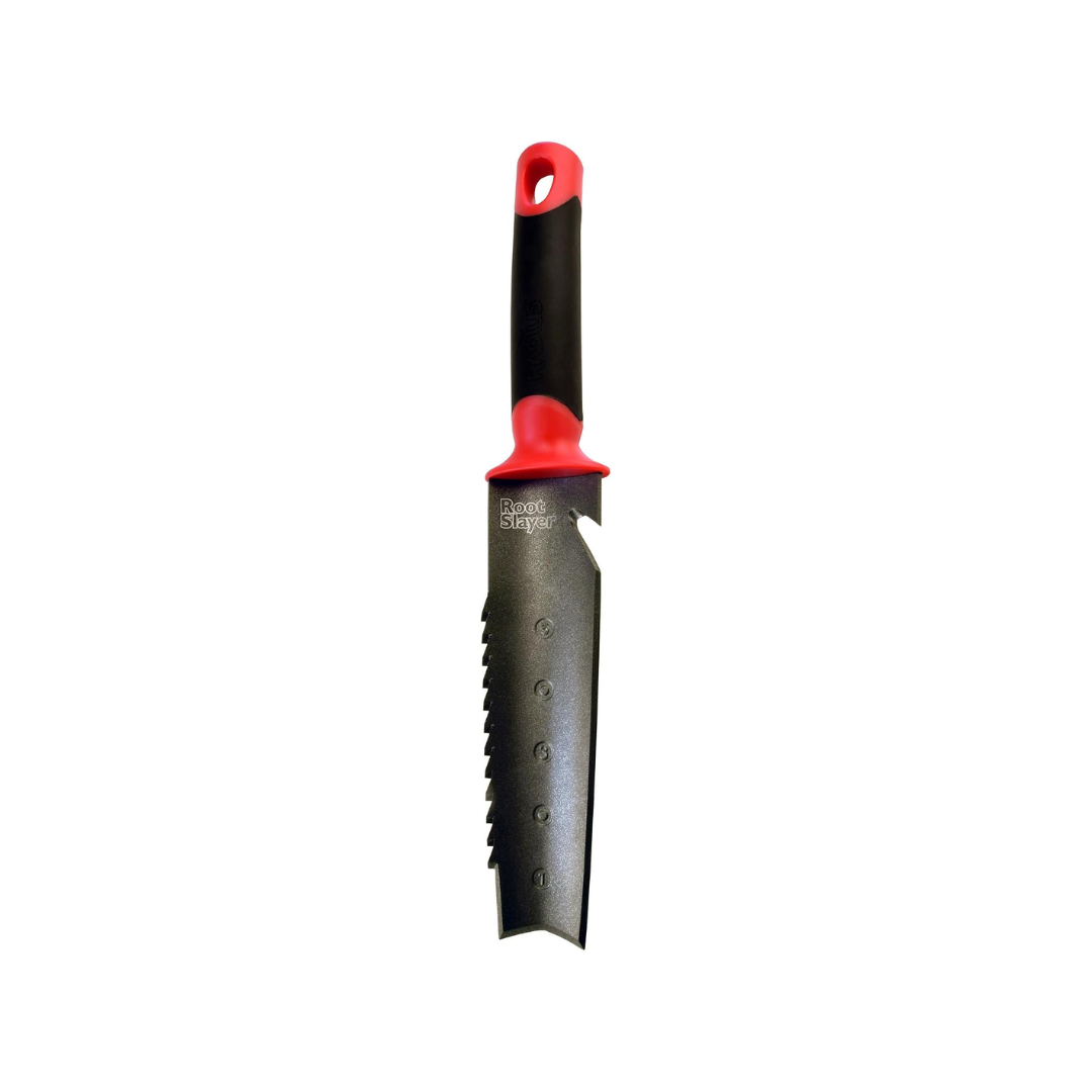 Root Slayer - Heavy Duty Digging, Weeding & Planting Knife (8.14 Inch Blade)