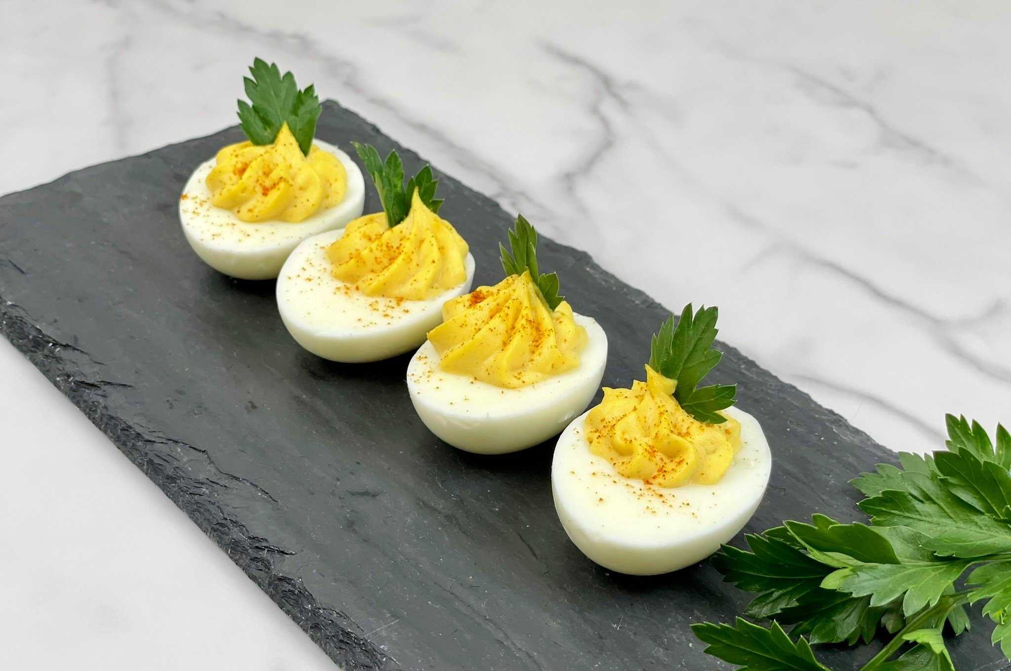 DEVILED EGGS A Classic & Delicious Appetizer! — Prep My Recipe