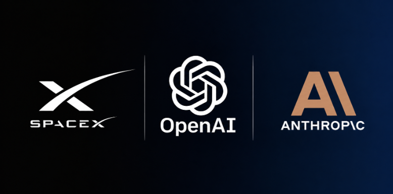 The IPO Wealth Wave: SpaceX, OpenAI, and Anthropic