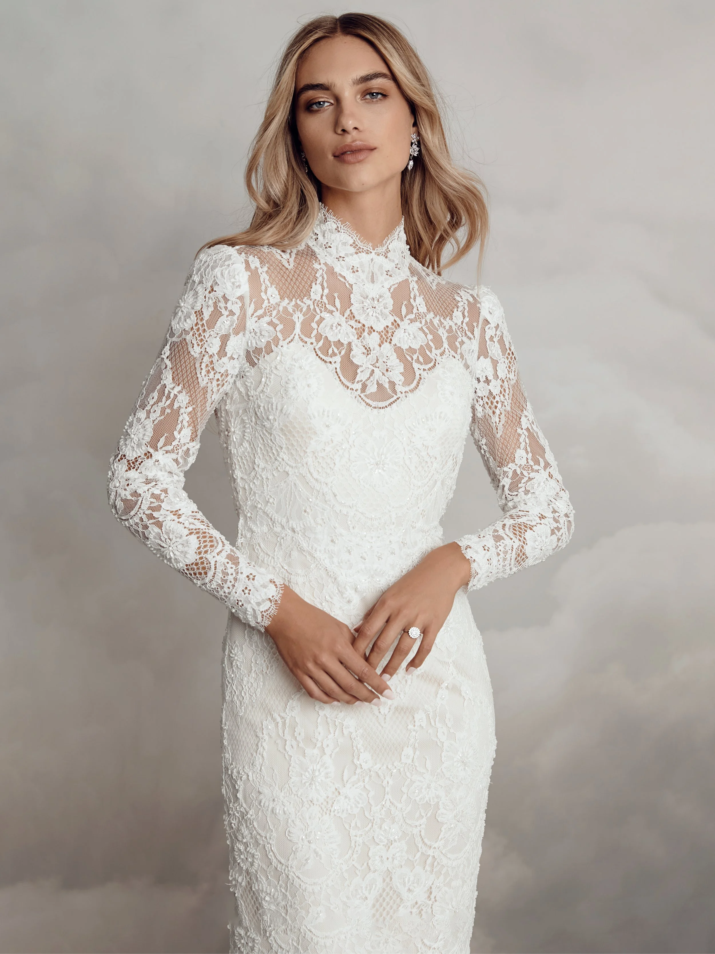 Vian Gown (Nude) - Size 8 / by Catherine Deane - 
Original Price: $3200 // SALE PRICE: $499