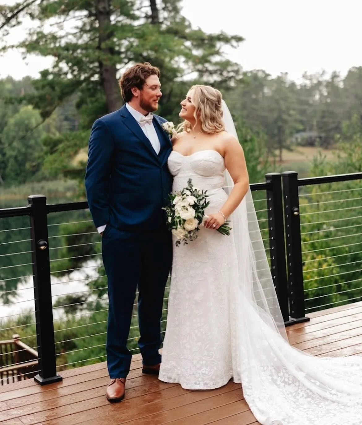 A true shining star, Real Bride Angela is radiant in her Adriana Madrid Gown 💚 See what she had to say about her experience with us...

&ldquo;Stolen Hearts came highly recommended by my sister-in-law, and it ended up being my first and only bridal 