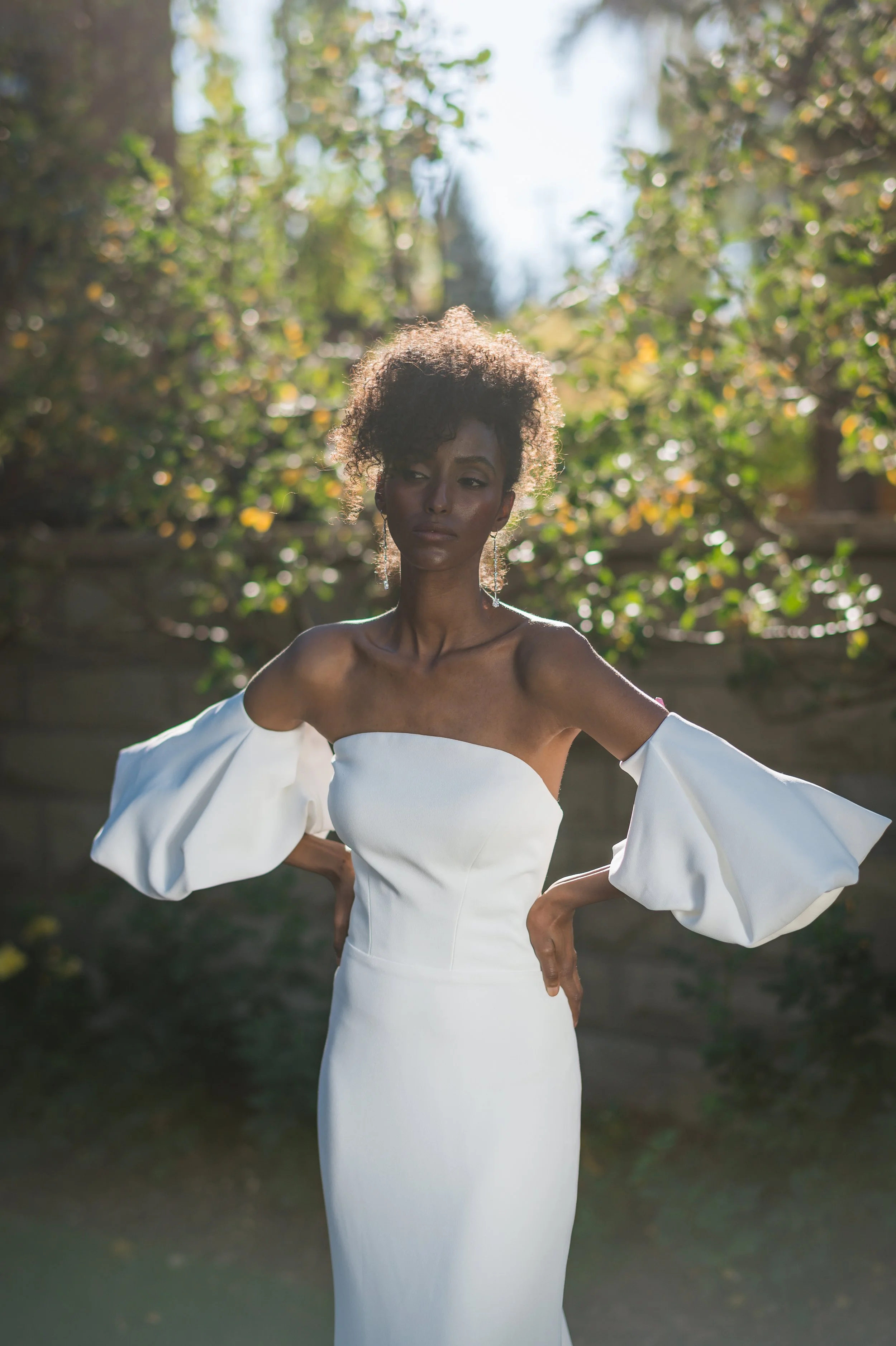 Nina Gown (removable sleeves) - Size 10 / by Lis Simon - 
Original Price: $2200 // SALE PRICE: $799