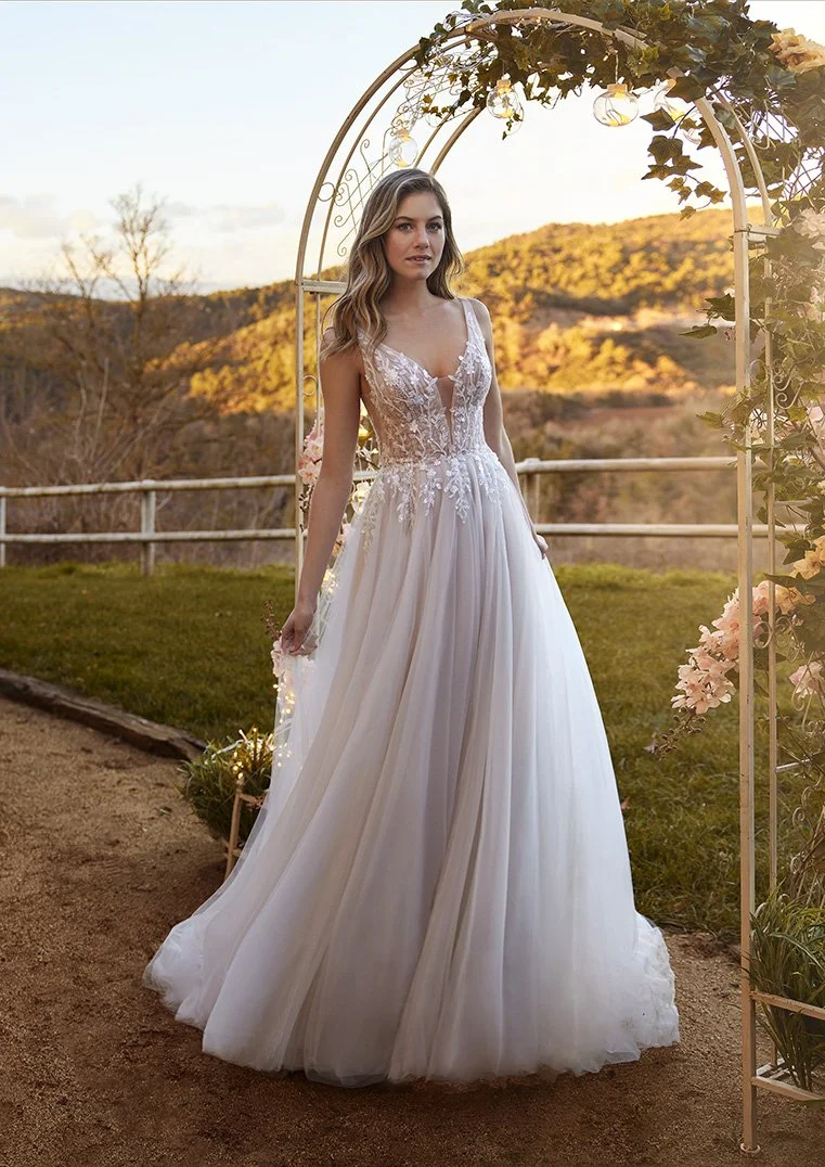 Anpu Gown (Blush) - Size 22 / by White One - 
Original Price: $2500 // SALE PRICE: $499