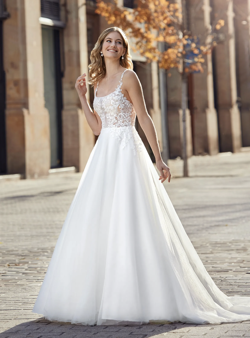 Sterling Gown - Size 14 / by White One - 
Original Price: $1800 // SALE PRICE: $499
