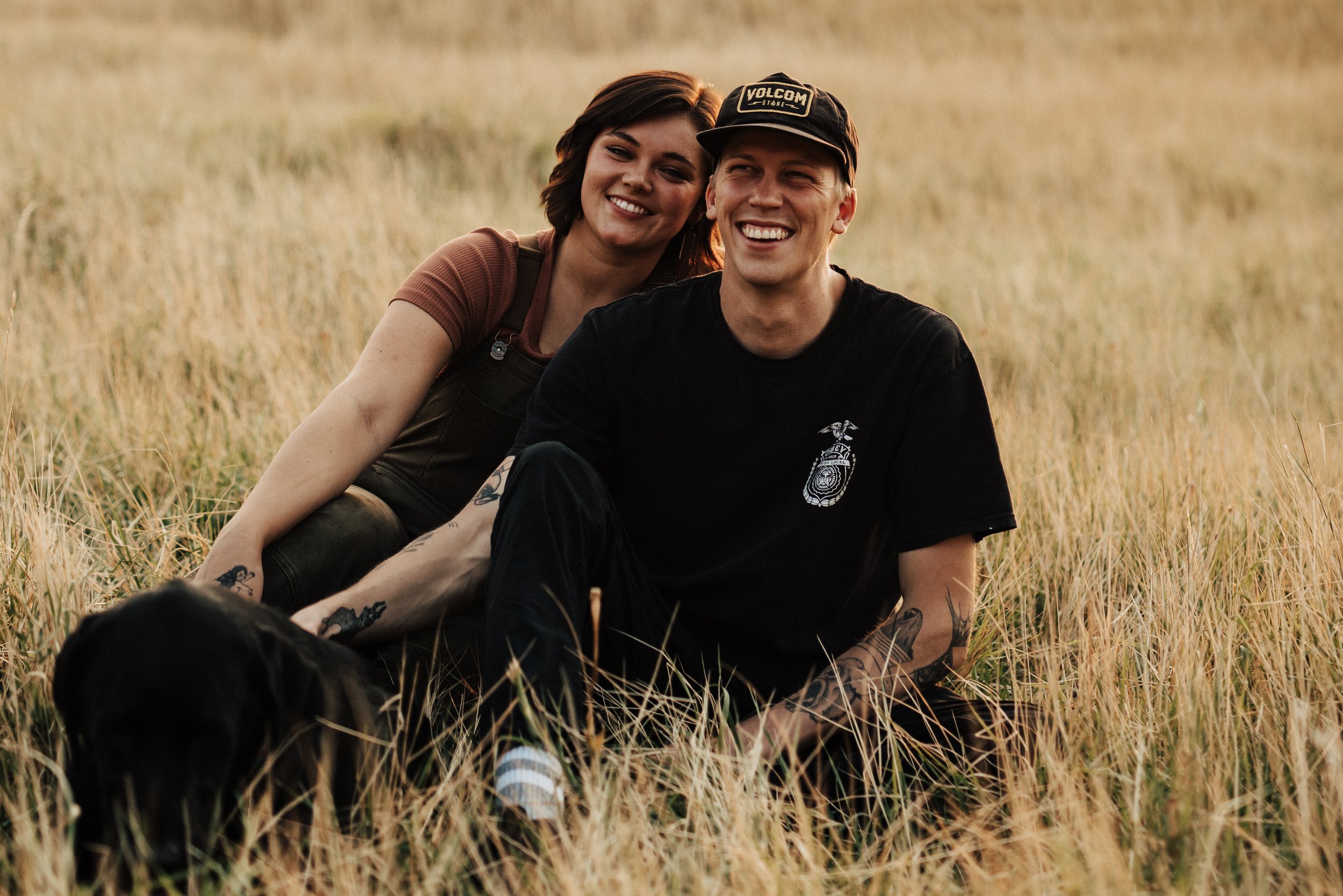 mountain-feild-couple-photos-with-dog-engagement-session-brayden-and-syd-photography-engagement-session-outfit-inspiration-couples-session-with-dog-utah-photographer