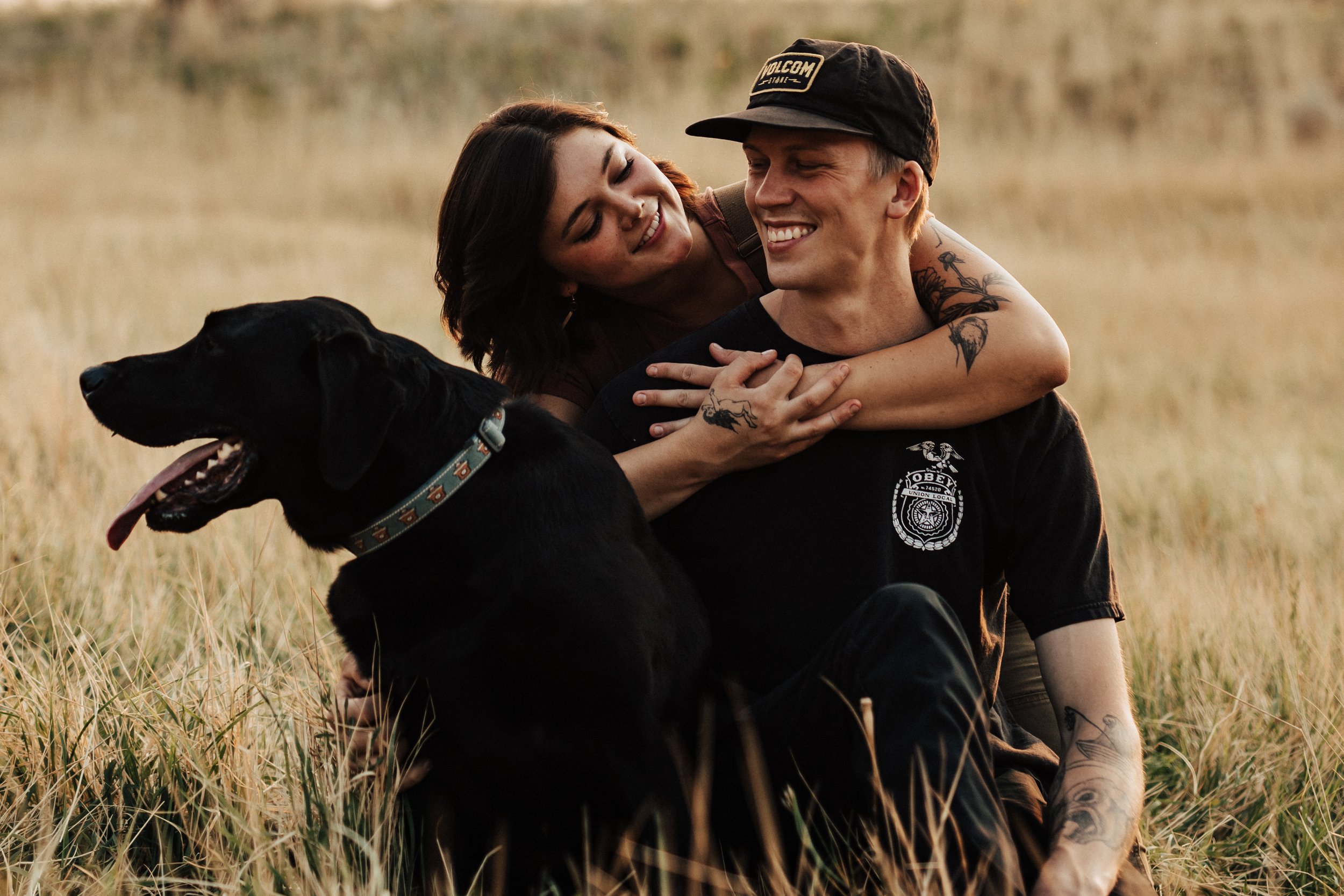 mountain-feild-couple-photos-with-dog-engagement-session-brayden-and-syd-photography-engagement-session-outfit-inspiration-couples-session-with-dog-utah-photographer